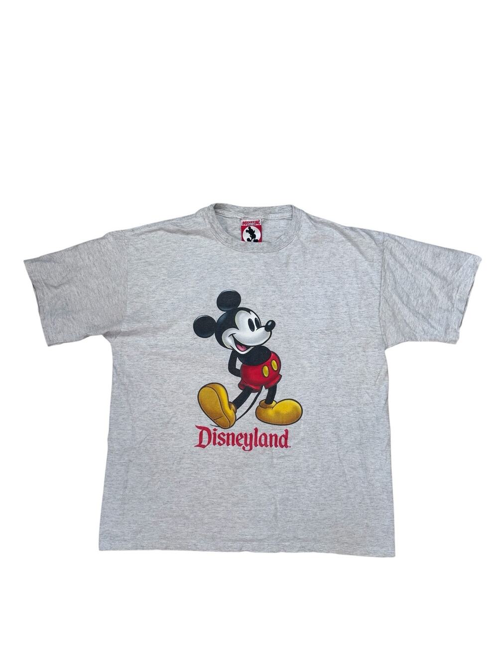 Vintage MICKEY INC Disneyland Mickey Mouse Tee Size Medium Mens 90s Y2K Disney